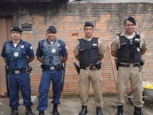 Guarda Civil Municipal e Polícia Militar deram apoio à ação 