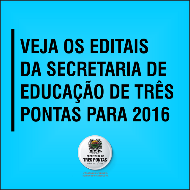 Secretaria Municipal Educação Três Pontas