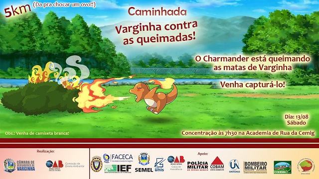 Corrida Queimadas Pokemon Varginha