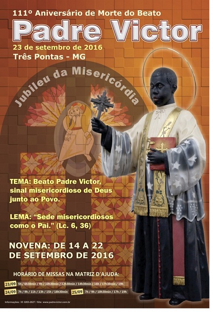 Padre Victor 111 Aniversário de Morte Programa Convite 1