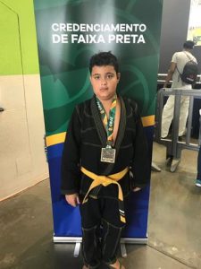 Bronze em Campeonato Brasileiro de Jiu-Jitsu