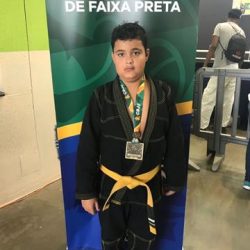 Bronze em Campeonato Brasileiro de Jiu-Jitsu