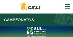Campeonato Sul Americano Jiu Jitsu 2018 Rio de Janeiro