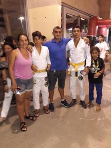 Família trespontana no Campeonato Brasileiro de Jiu-Jitsu 2018