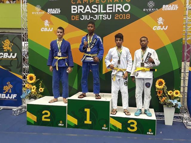 2018 Campeonato Brasileiro de Jiu-Jitsu pódio