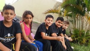 Crianças de Três Pontas MG no Campeonato Brasileiro de Jiu-Jitsu