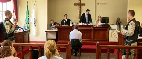 Alessandro foi a Júri Popular, realizado no Fórum de Três Pontas