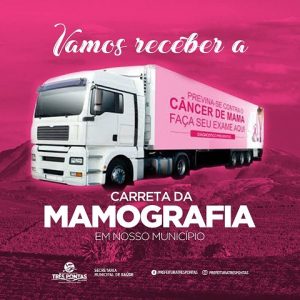 carreta da mamografia em Três Pontas