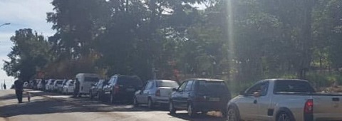 Três Pontas fila abastecimento combustíveis greve caminhoneiro